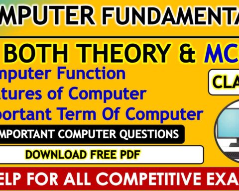 Fundamentals of Computer PDF